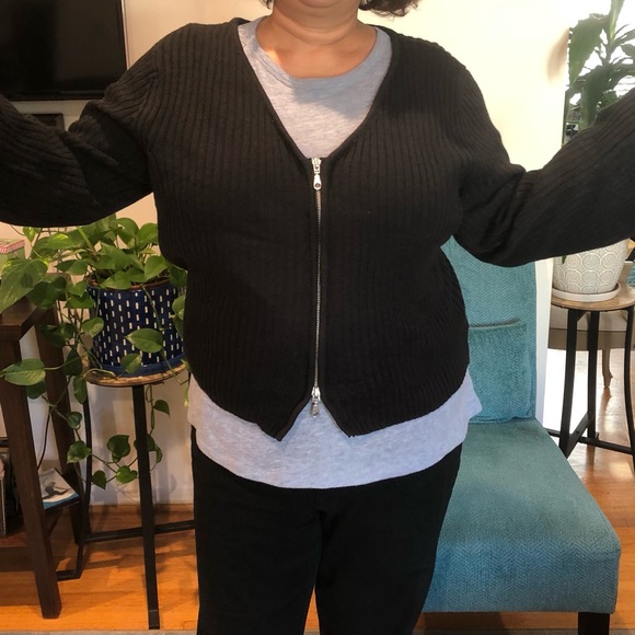 Made with Love black sweater new 2x - Picture 6 of 10